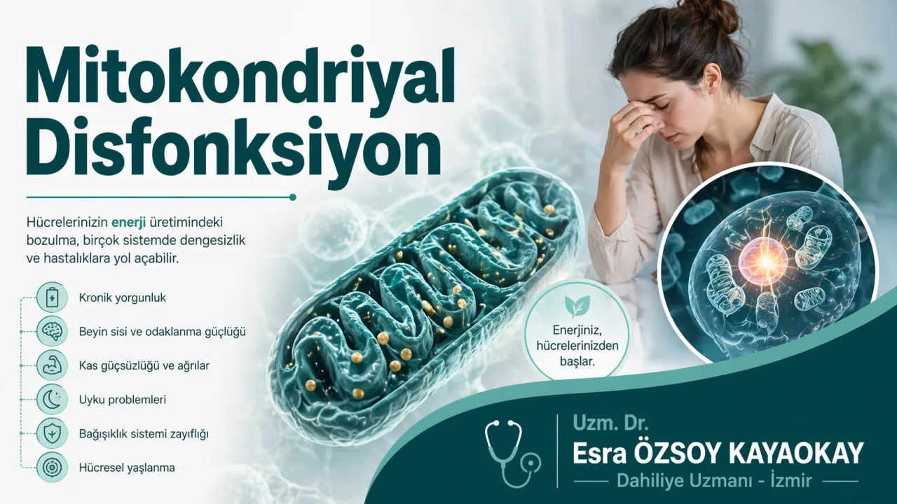 Mitokondriyal Disfonksiyon Nedir?